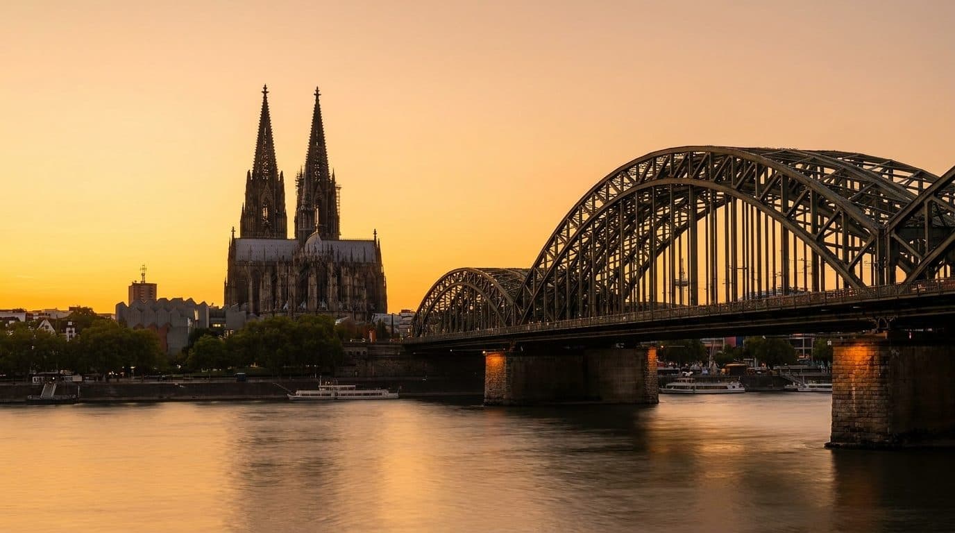 KI-generierte Stadtansicht von Köln
