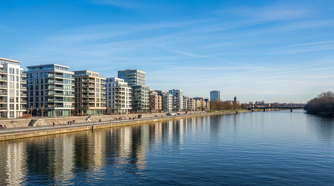 KI-generierte Stadtansicht von Offenbach am Main